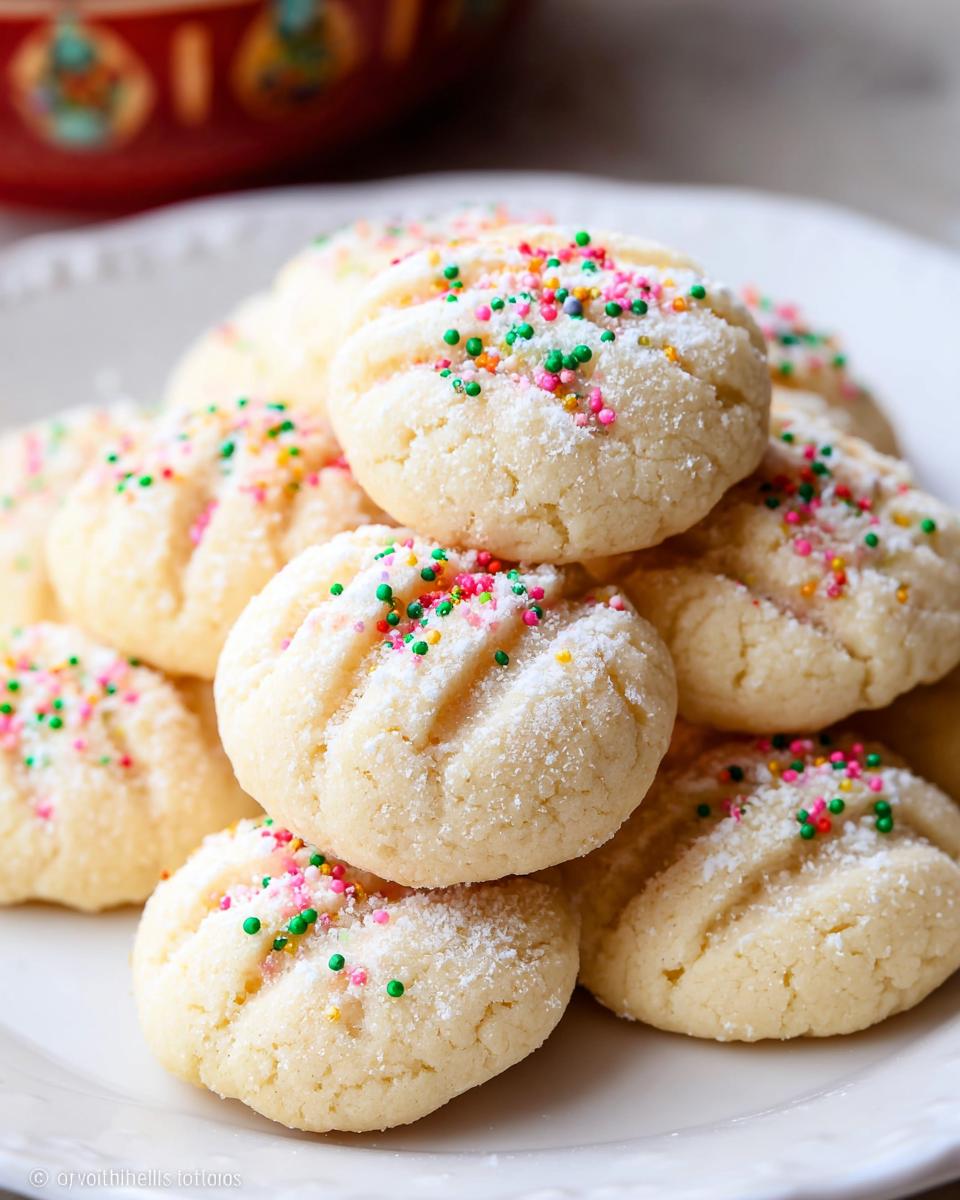 Fluffy Whipped Shortbread Cookies: 36 Magic Bites 5 Whipped Shortbread Cookies - detail 2