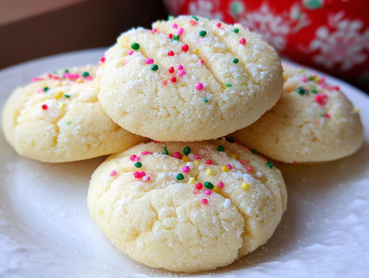 Fluffy Whipped Shortbread Cookies: 36 Magic Bites