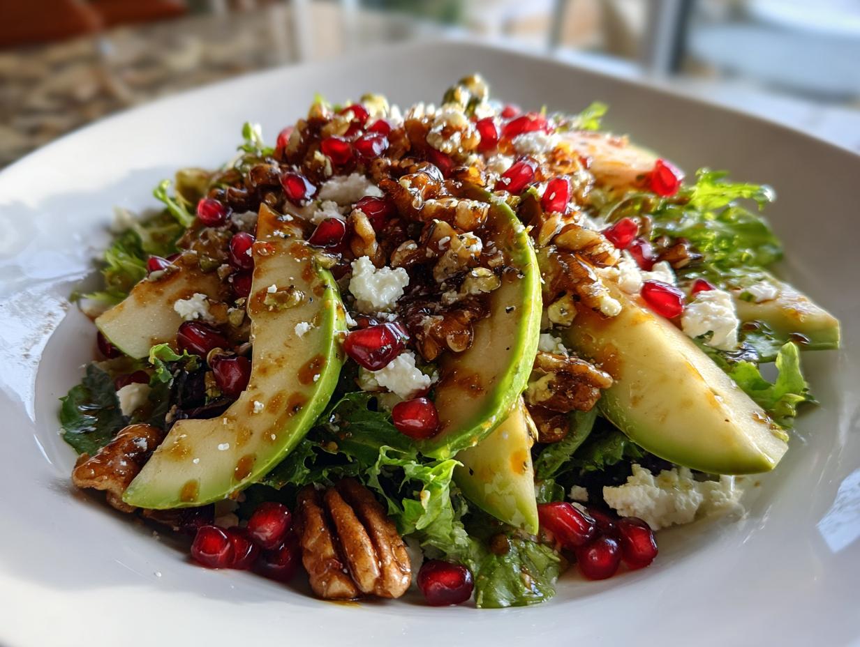 Amazing 5-Star Winter Salad with Honey Mustard Dressing
