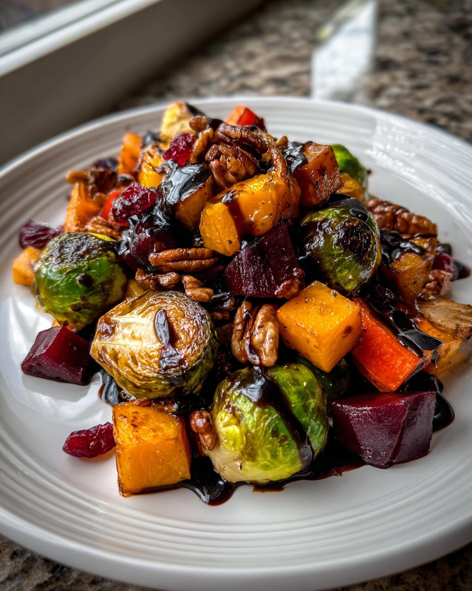 Winter Vegetable Salad - detail 2