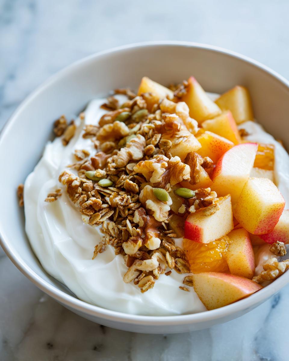 Yogurt Bowl with Fruit and Granola - detail 1