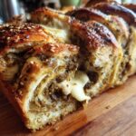 Za'atar and Cheese Stuffed Braided Bread