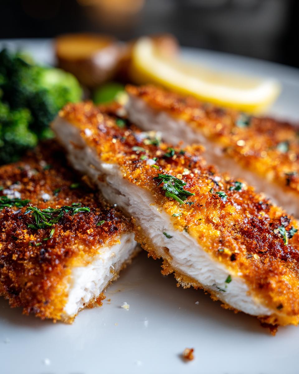 Air Fryer Breaded Chicken Cutlets: 1 Amazing Crunch 4 air fryer breaded chicken cutlets - detail 1