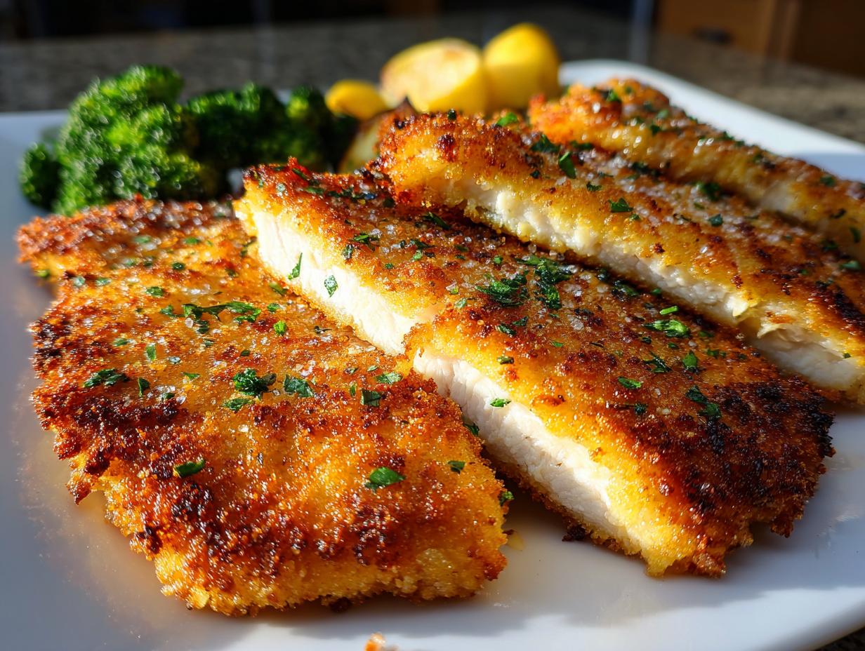 Air Fryer Breaded Chicken Cutlets: 1 Amazing Crunch