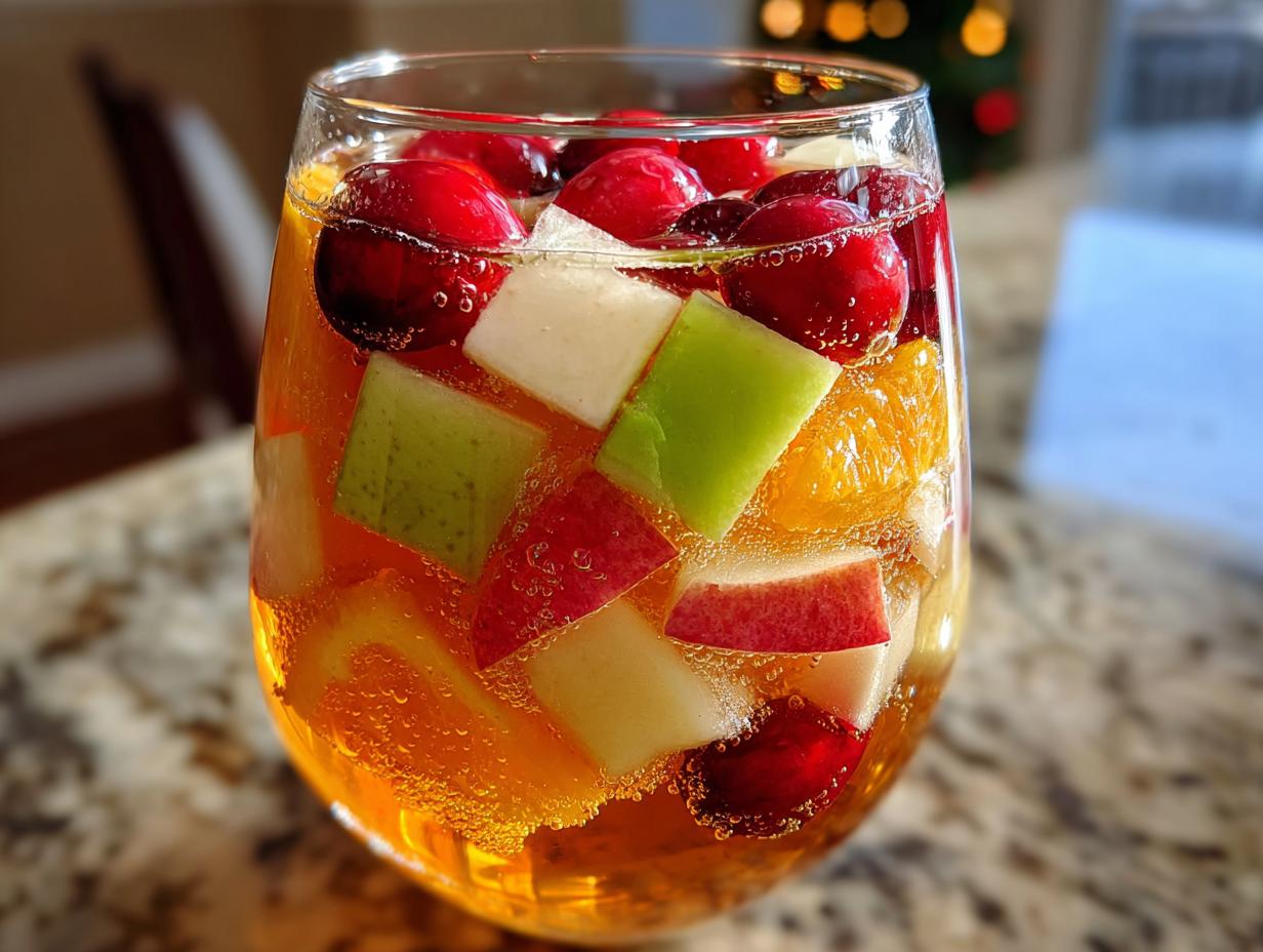 Amazing apple pie sangria in 15 minutes