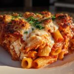 cozy chicken parmesan bake