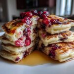 cranberry orange pancakes