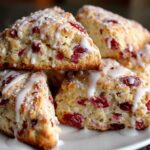 cranberry orange scones