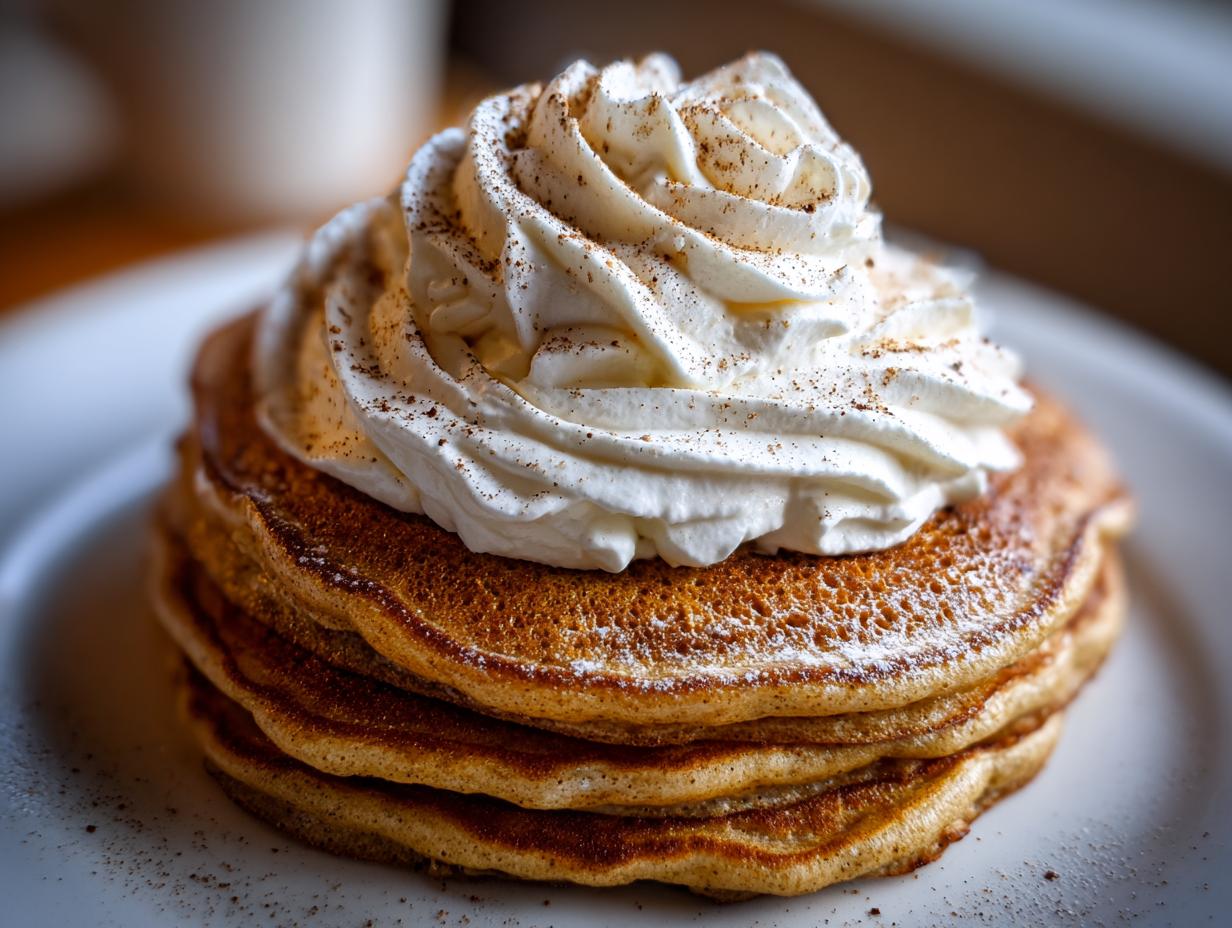 Amazing eggnog pancakes with 3 flavor secrets