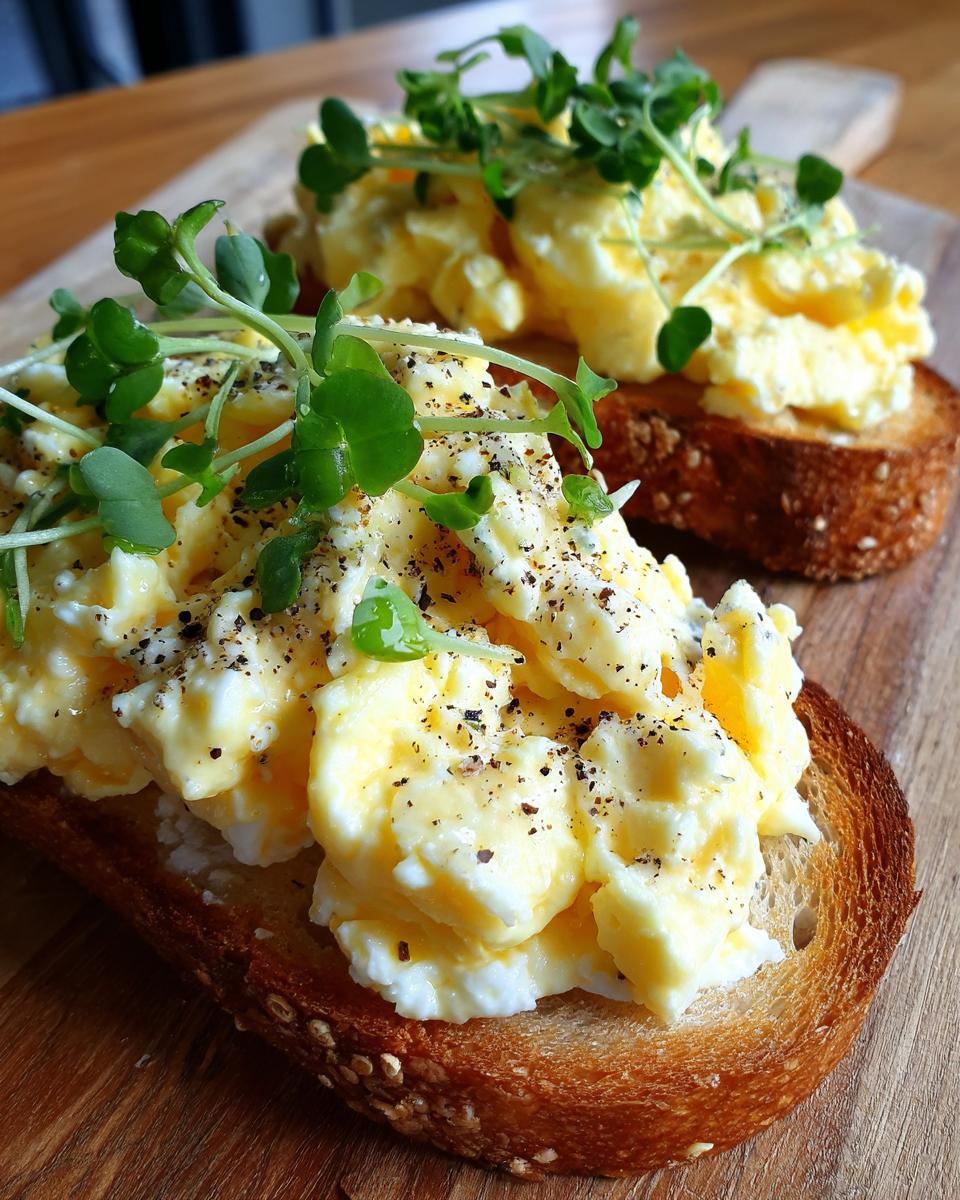 eggs on toast​ - detail 1