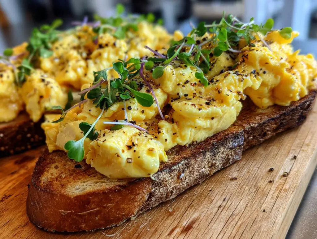 eggs on toast​