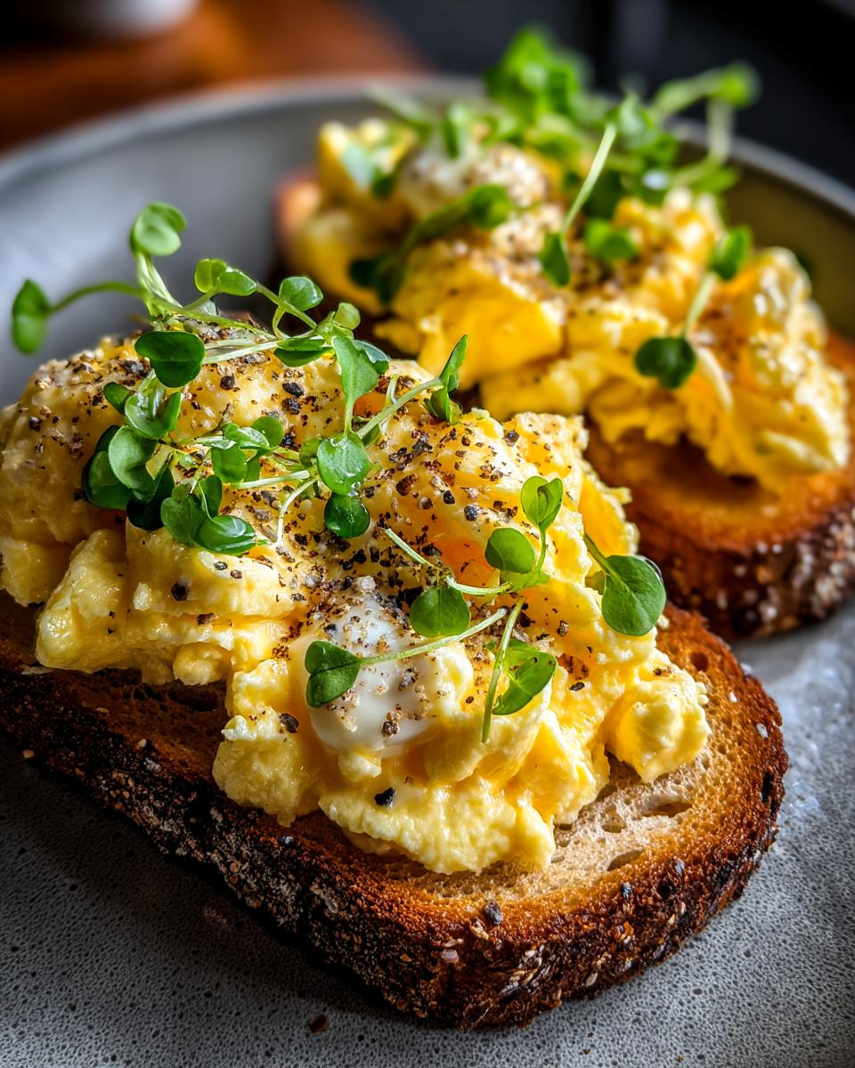 eggs on toast​ - detail 2