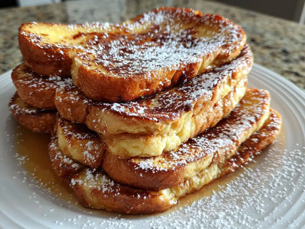 french toast with cinnamon