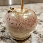 gold champagne candy apples