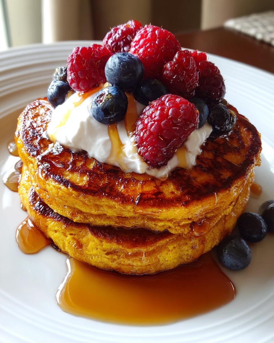 high protein cottage cheese pancakes - detail 2