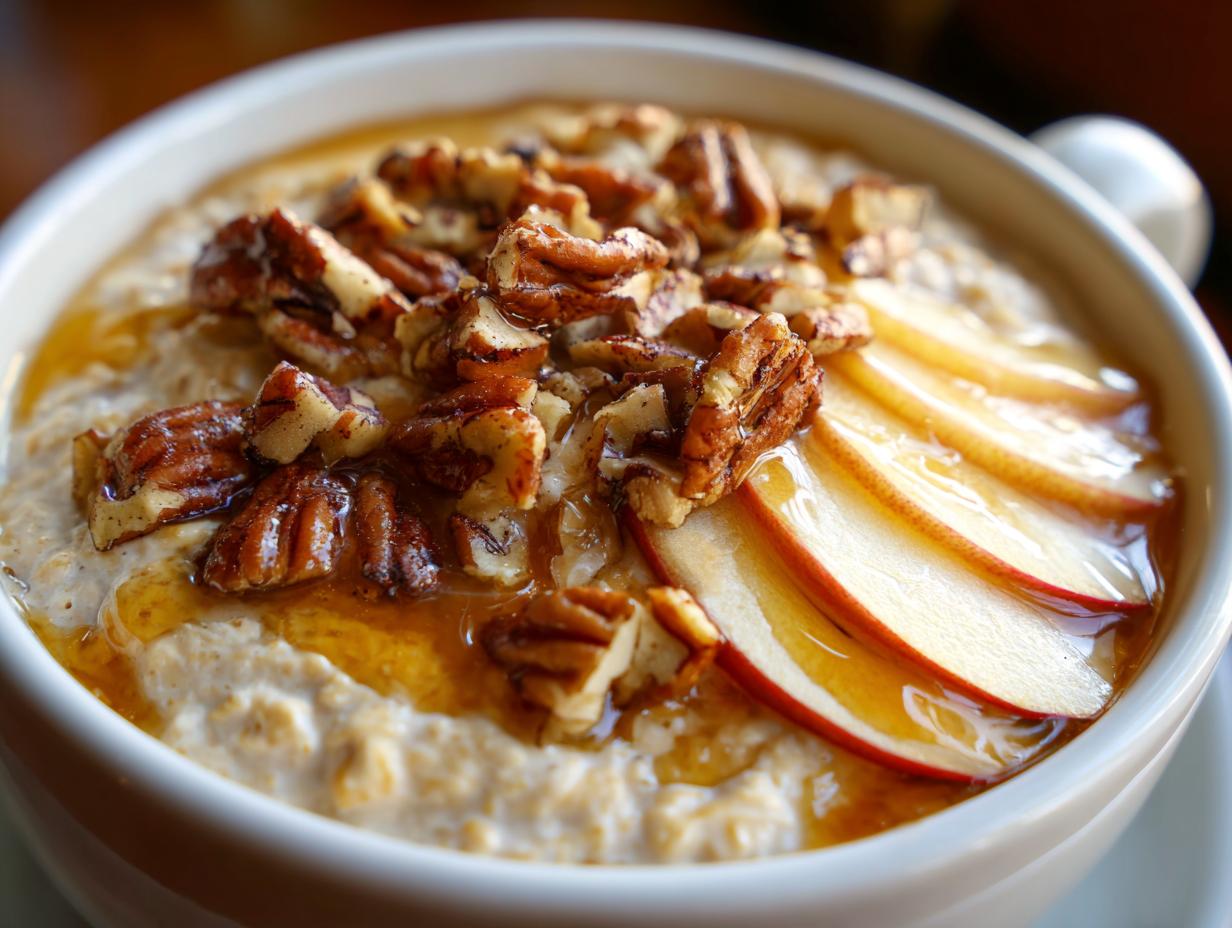 5 Minute maple pecan overnight oats Magic