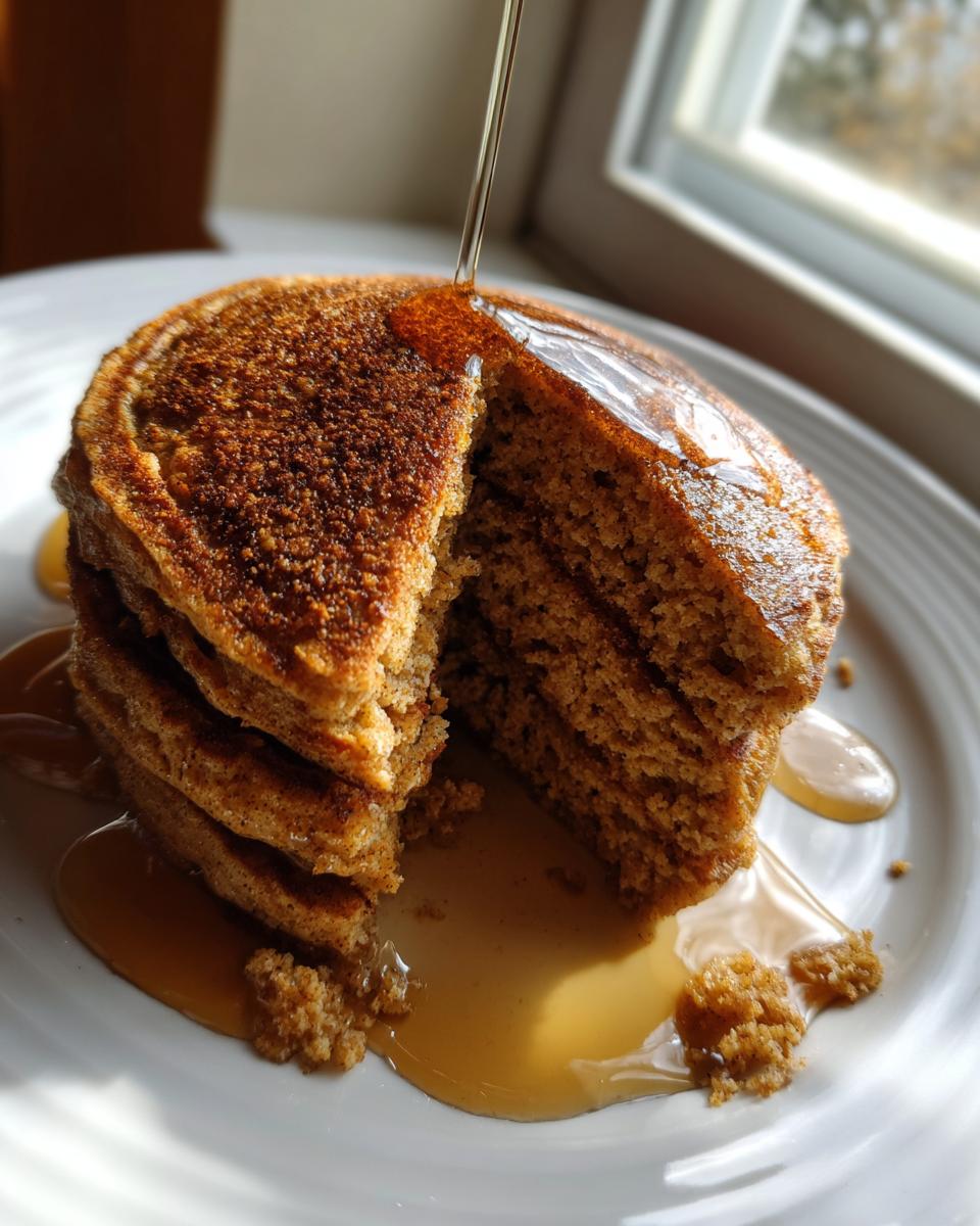 oat banana egg pancakes​ - detail 2