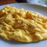 omelette with butter and eggs​