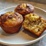 protein banana muffins