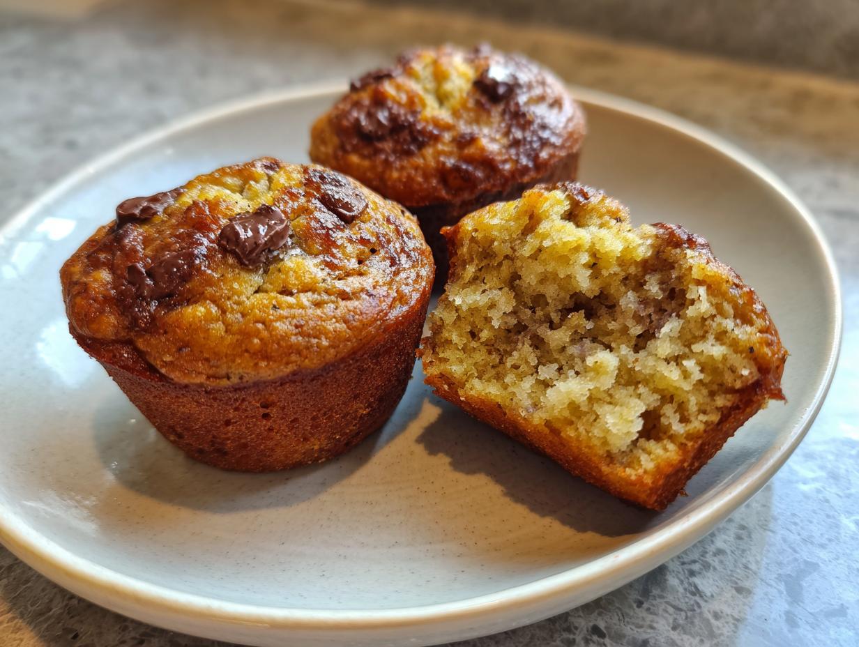 5-Ingredient protein banana muffins: Amazing taste