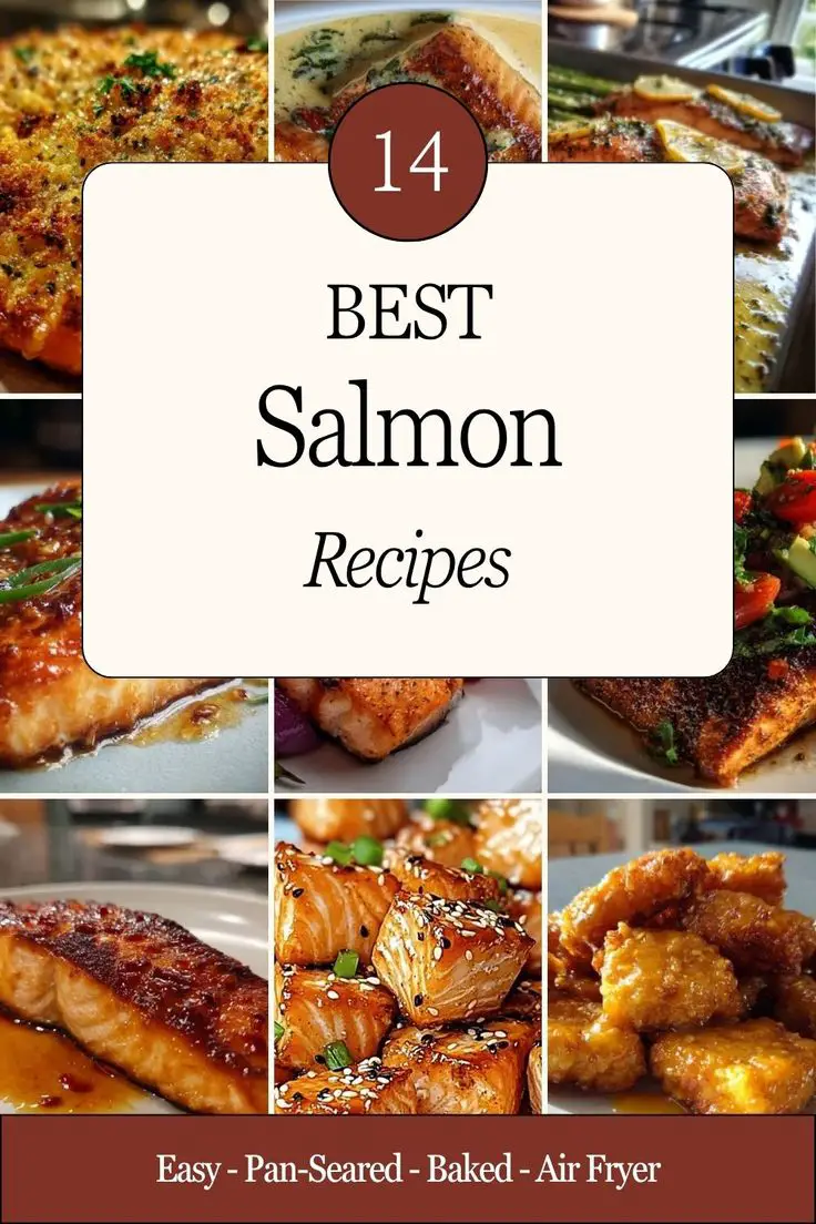 14 Best Salmon Recipes: Easy Baked, Pan-Seared, Air Fryer & Sheet Pan Dinners