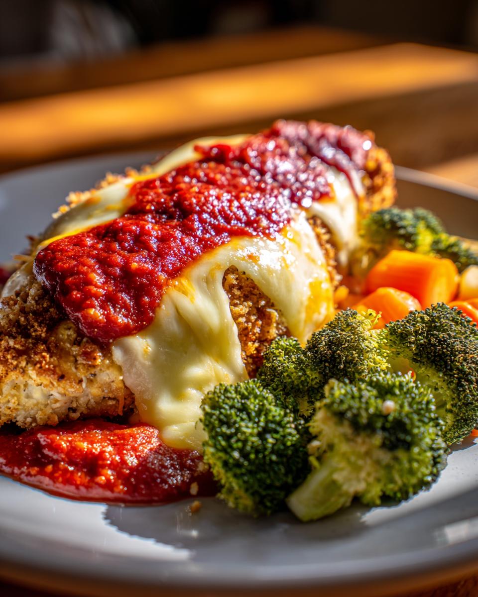 sheet pan chicken parmesan - detail 2