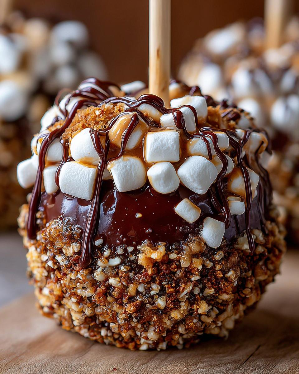 Amazing smores candy apples in 5 steps 5 smores candy apples - detail 2