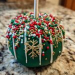 tree sprinkle candy apples