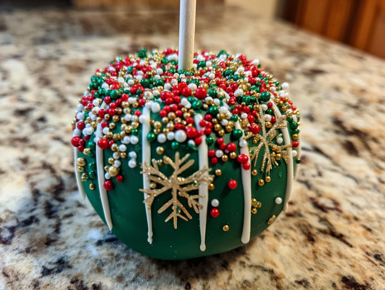 Amazing 8 tree sprinkle candy apples