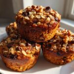 walnut banana muffins