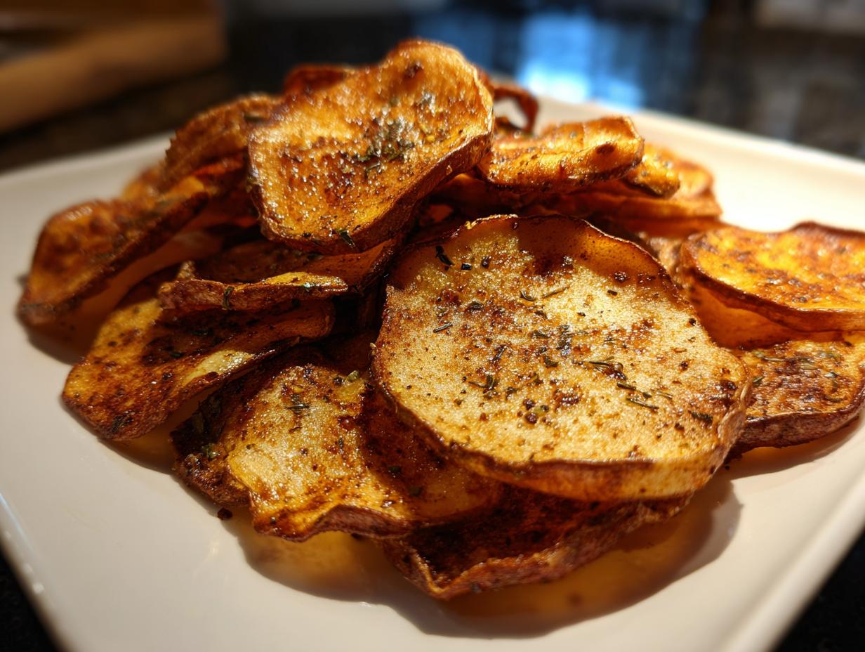 Air Fryer Cinnamon Pear Chips Recipe: 3 Steps to Amazing