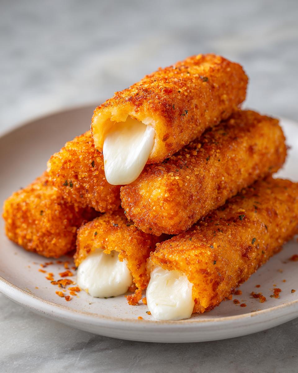 Air Fryer Mozzarella Sticks - detail 1