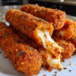 Air Fryer Mozzarella Sticks