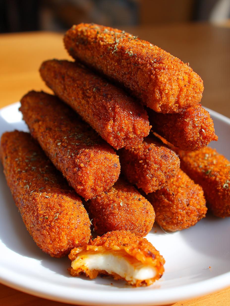 Air Fryer Mozzarella Sticks - detail 2