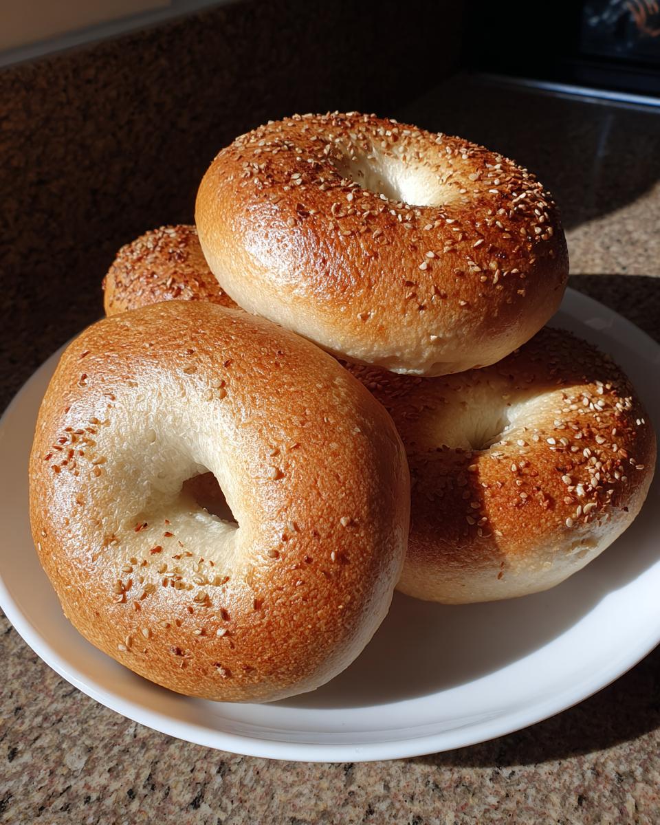 Air fryer bagels - detail 1