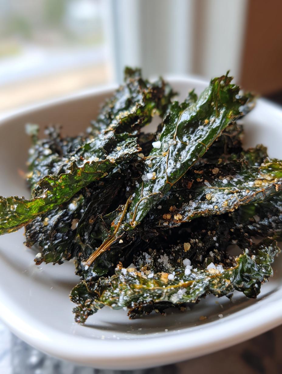 Amazing 10-Minute Air fryer kale chips 5 Air fryer kale chips - detail 2