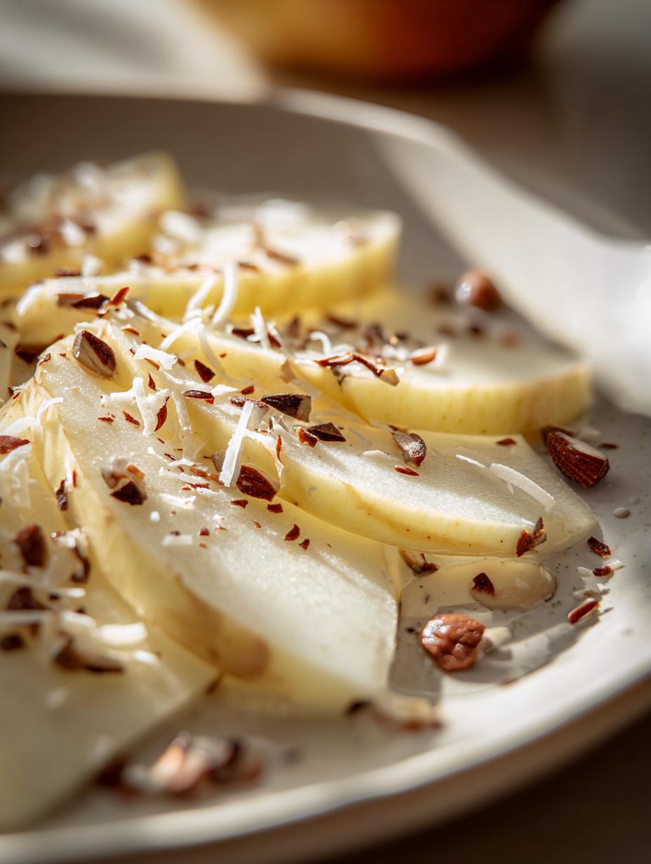 Apple nachos - detail 2