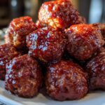 BBQ Meatball Party Appetizers
