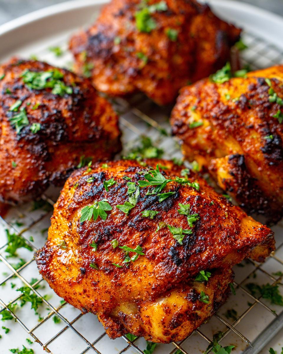 Baked Chicken Thighs - detail 2