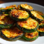 Baked zucchini chips