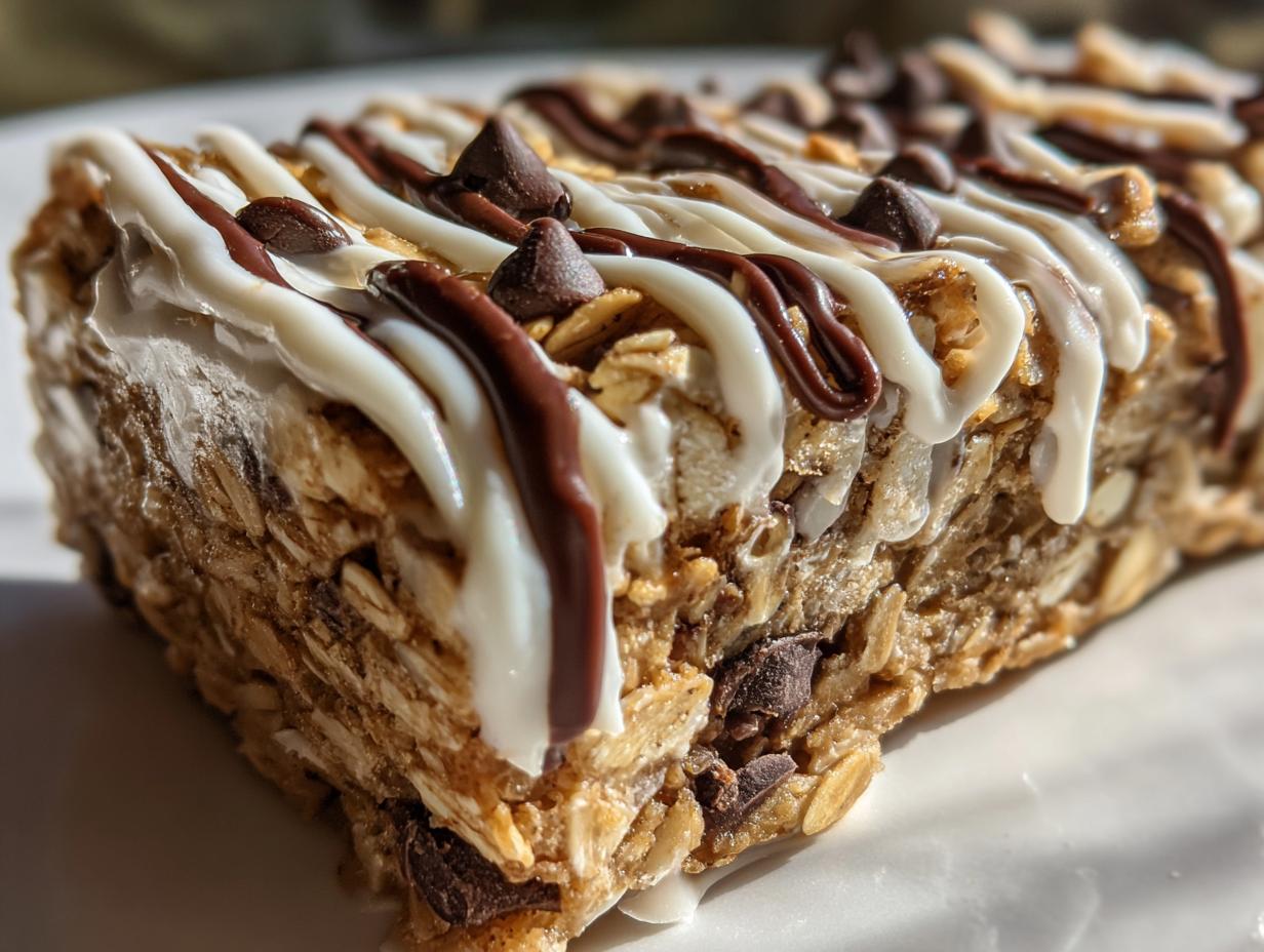 Amazing 8g Banana Oat Protein Bars Recipe