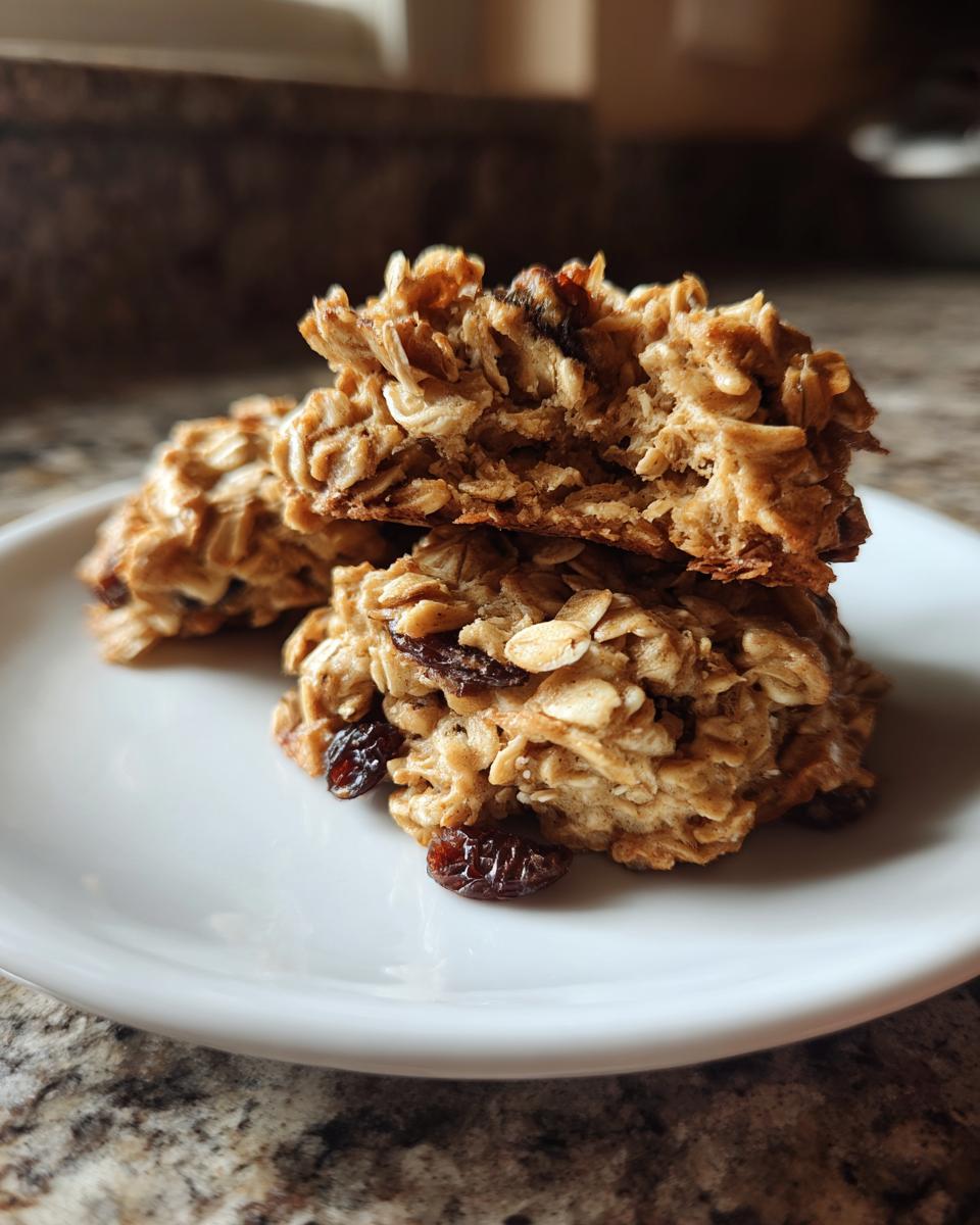Banana Oatmeal Breakfast Cookies - detail 2