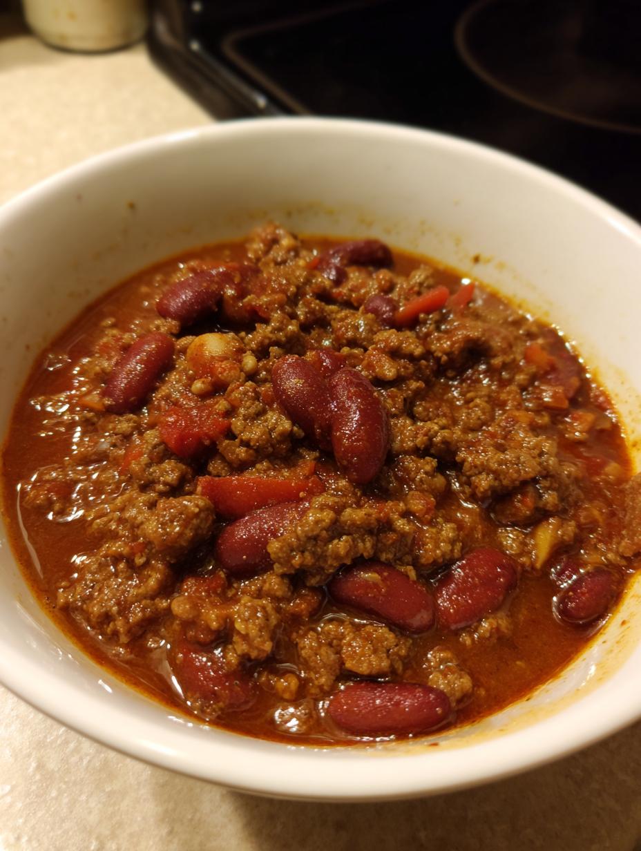 Beef Chili - detail 2
