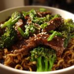 Beef Ramen Stir Fry