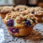 Blueberry Streusel Muffin Cookies