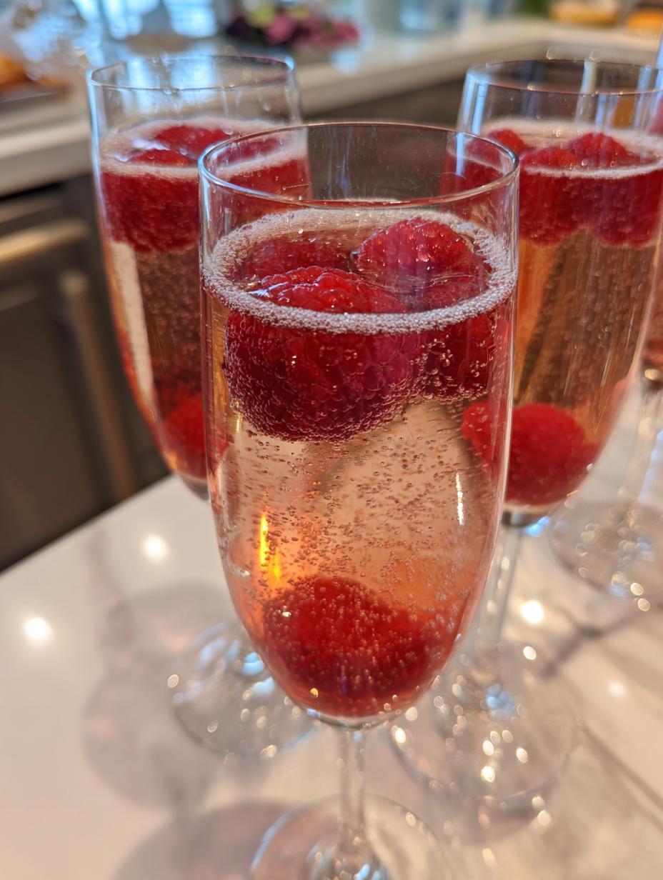 Blush Champagne Mocktail - detail 2