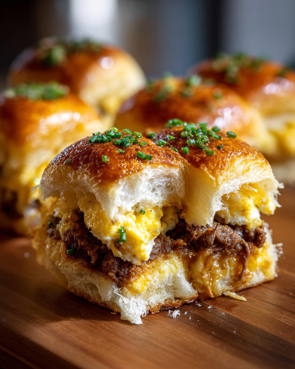 Breakfast Sliders - detail 1