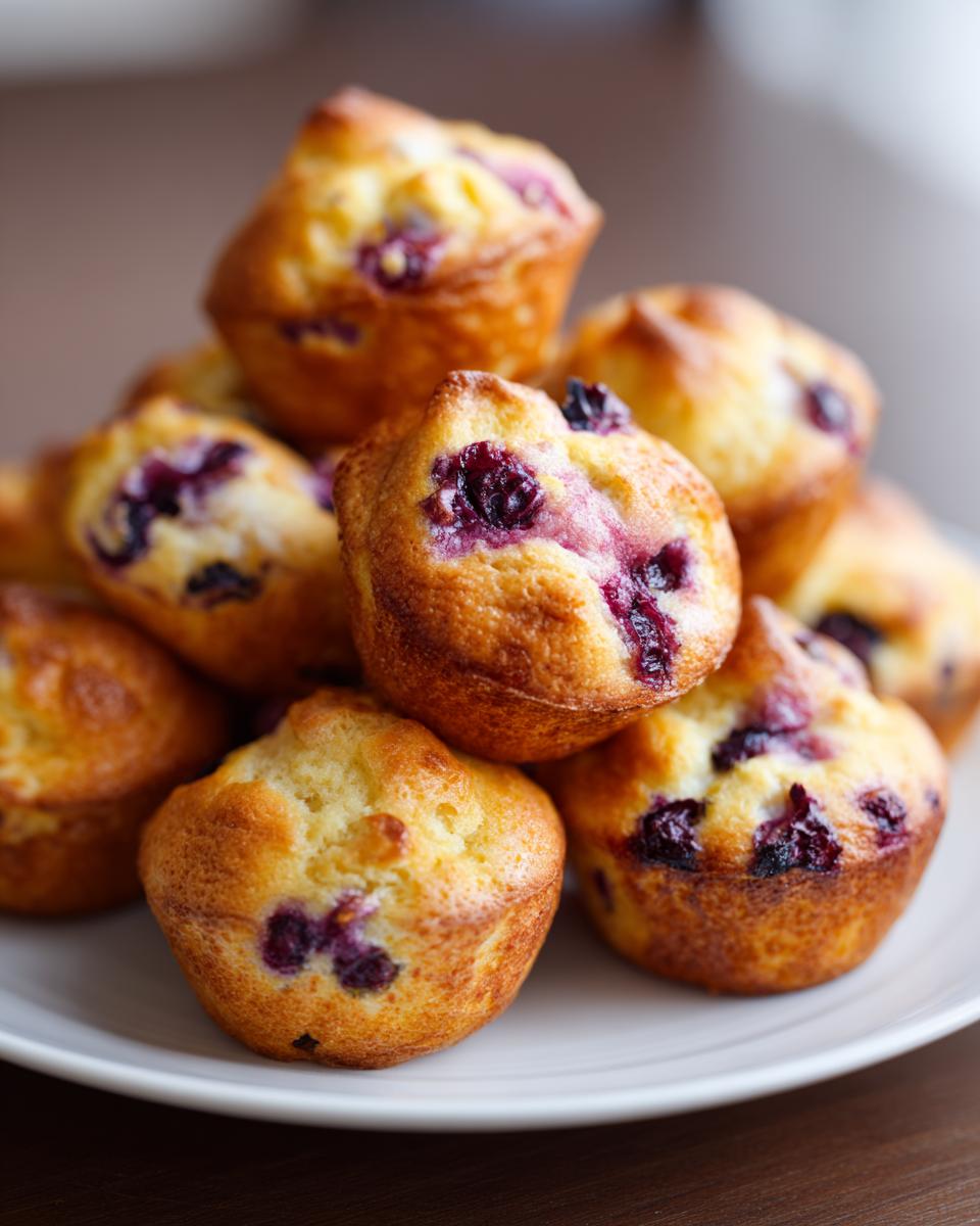 Breakfast pancake poppers - detail 1