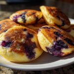 Breakfast pancake poppers