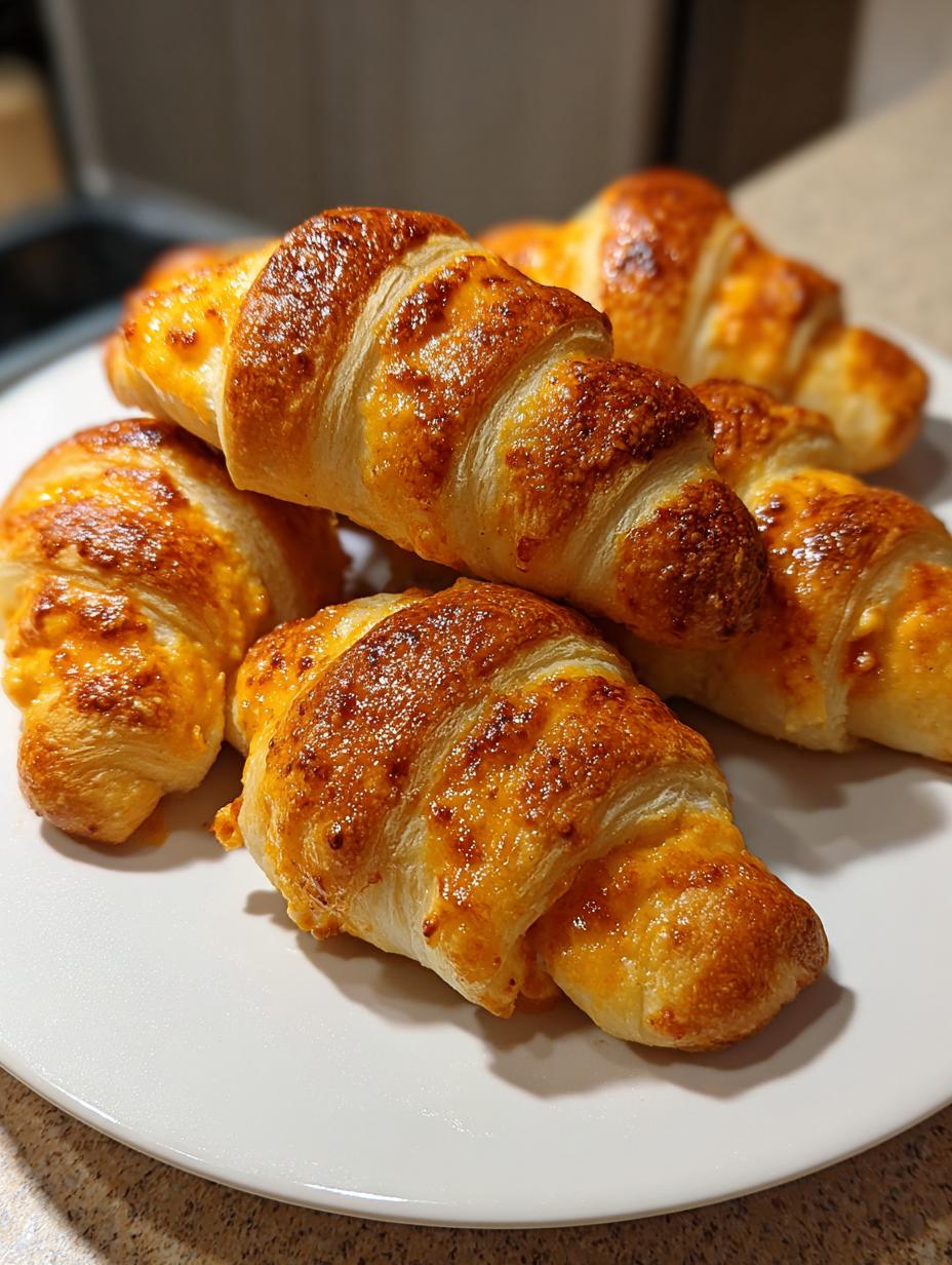 Buffalo chicken crescent bites - detail 2